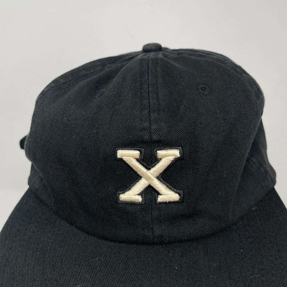 Born X Raised Los Angeles Black Strapback Dad Hat Embroidered X Logo USA Rare - Picture 9 of 9